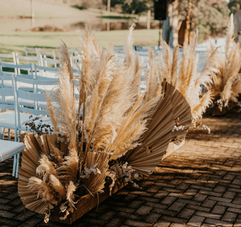 Boho Hochzeitsdeko