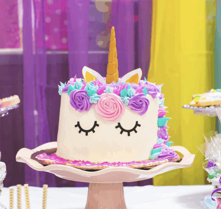 Einhorn-Kindergeburtstag